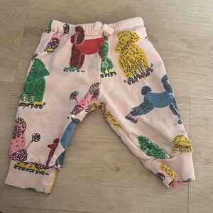 Colorful Poodle Print Baby Pants
